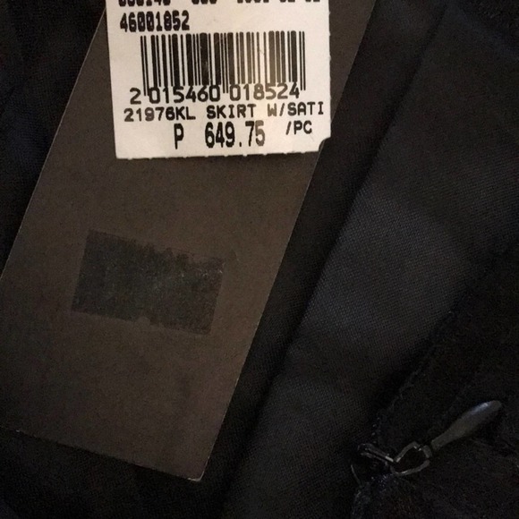 VELVET BOUTIQUE BLACK SEQUIN FLOWING SKIRT MEDIUM - Picture 4 of 6